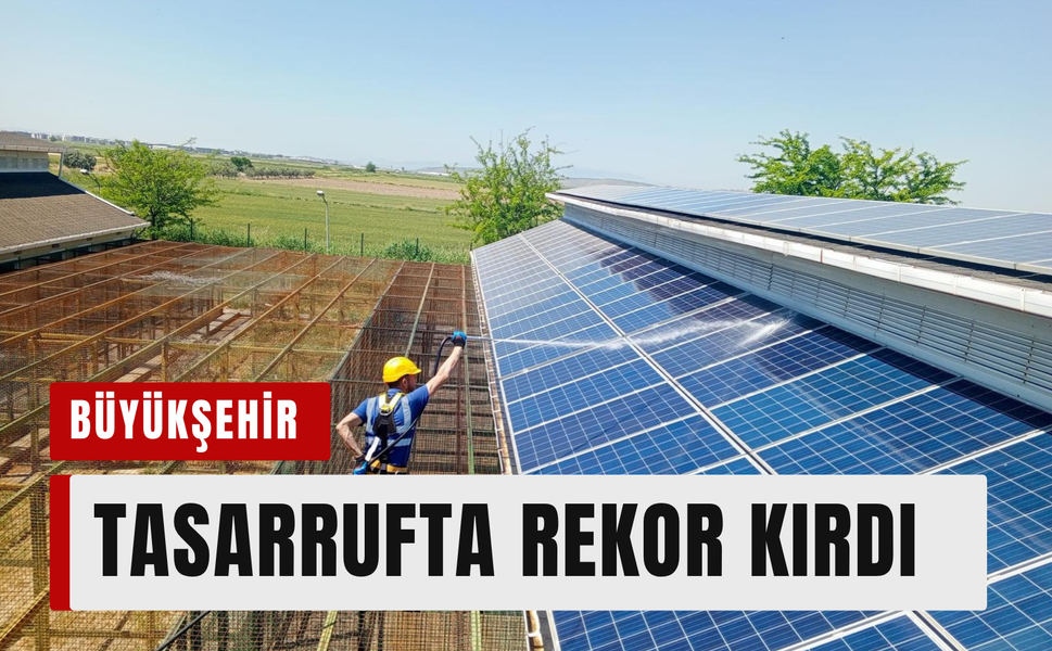 İzmir Büyükşehir Belediyesi'nden kaynak tasarrufunda dikkat çeken sonuçlar