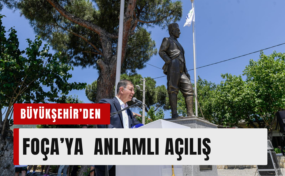 Foça Yeniköy’de anlamlı açılış