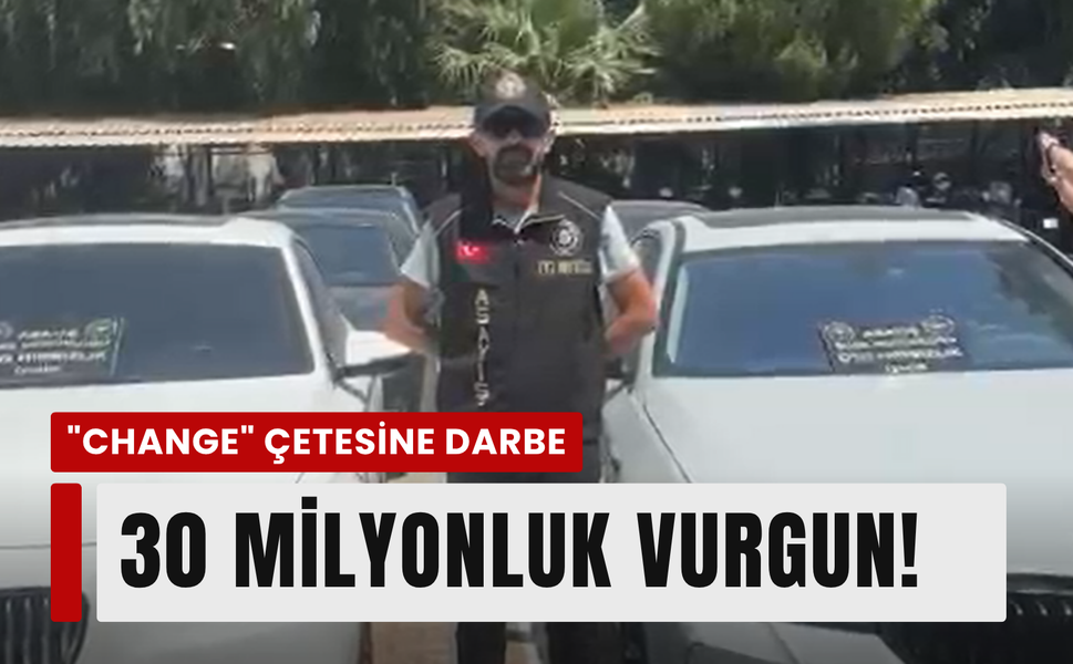İzmir merkezli oto hırsızlığı operasyonu!