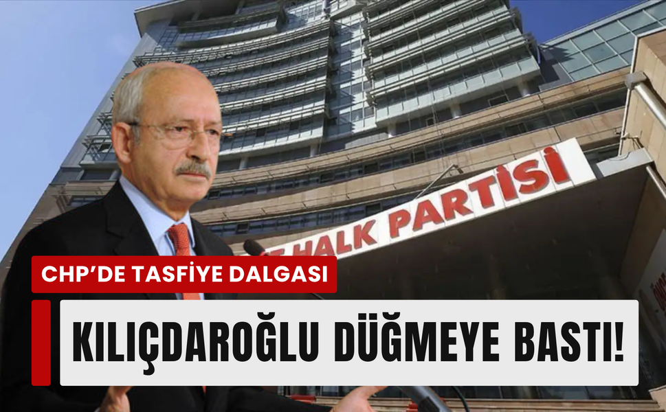 CHP’de büyük tasfiye: Belediyeler ve il örgütlerinde disiplin kıskacı!