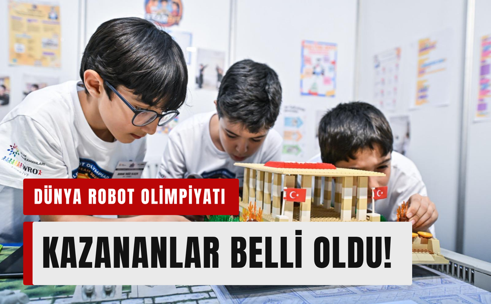 Dünya Robot Olimpiyatı Türkiye finali İzmir’de gerçekleşti: Kazananlar belli oldu!
