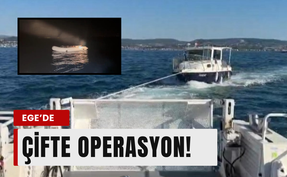 İzmir çifte mesai: 3 kurtarıldı, 18 yakalandı!