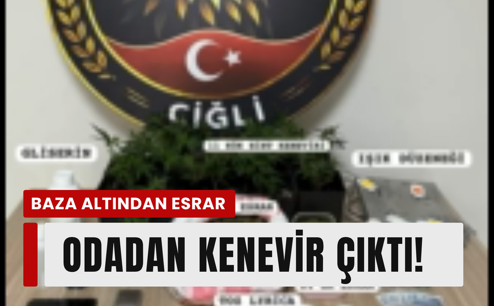 Çiğli'de akılalmaz olay: Yatak odası değil zehir serası!