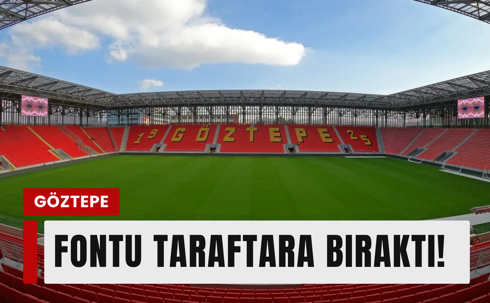 Tribünün gücü adına! Göztepe modayı taraftara bıraktı!