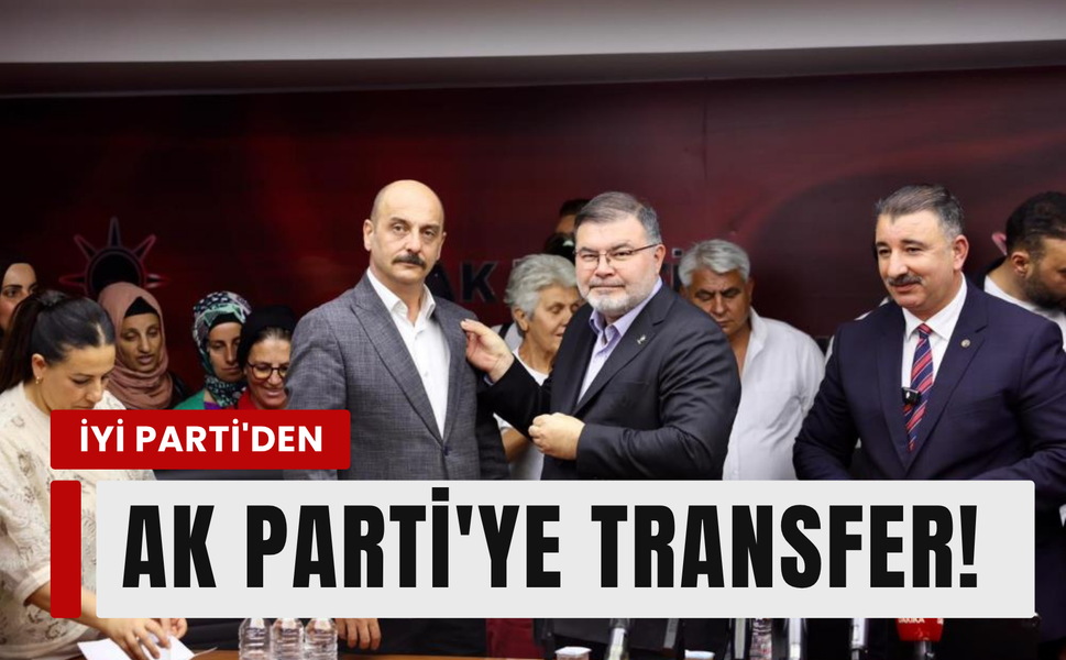 İYİ Parti'den AK Parti'ye transfer: Rozetleri Saygılı taktı!