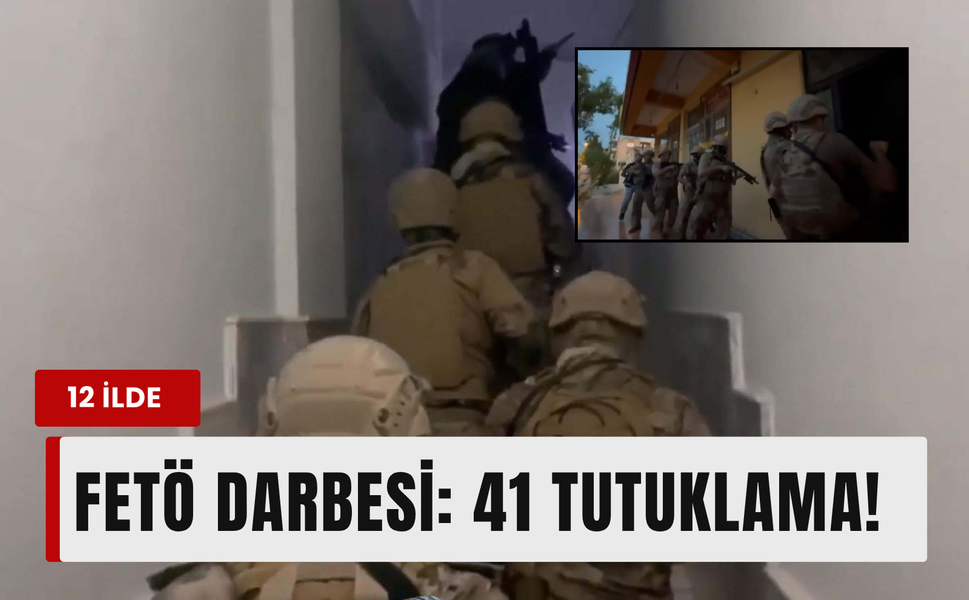 İzmir merkezli FETÖ operasyonu: Hücre evleri patlatıldı!