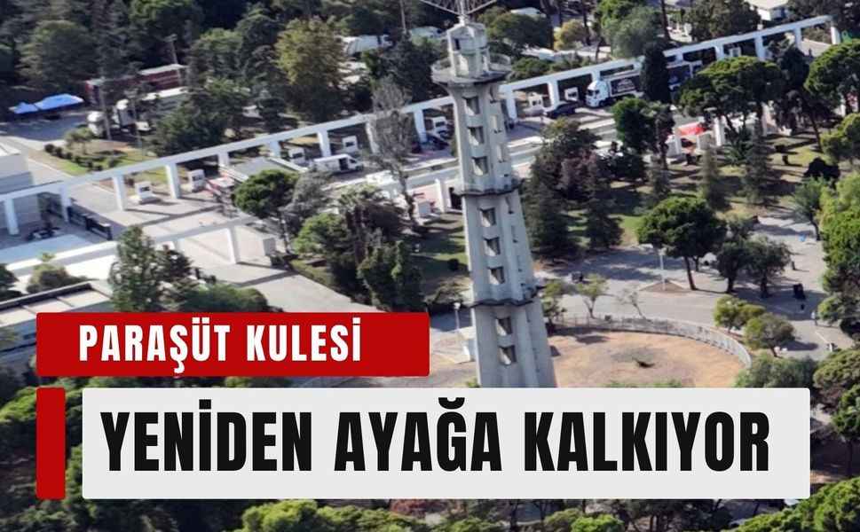 Bir dönemin sembolüydü... İzmir'in tarihi Paraşüt Kulesi için kritik süreç başladı