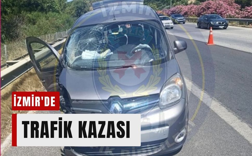 İzmir'de trafik kazası