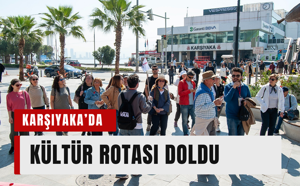 Karşıyaka’da 15 kilometrelik rota yoğun ilgi görüyor