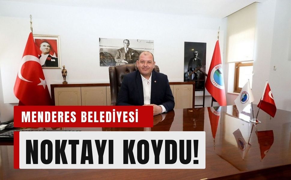 Menderes Belediyesi’nden 'yanıltıcı iddialar' açıklaması: Hukuki süreç başlatıldı