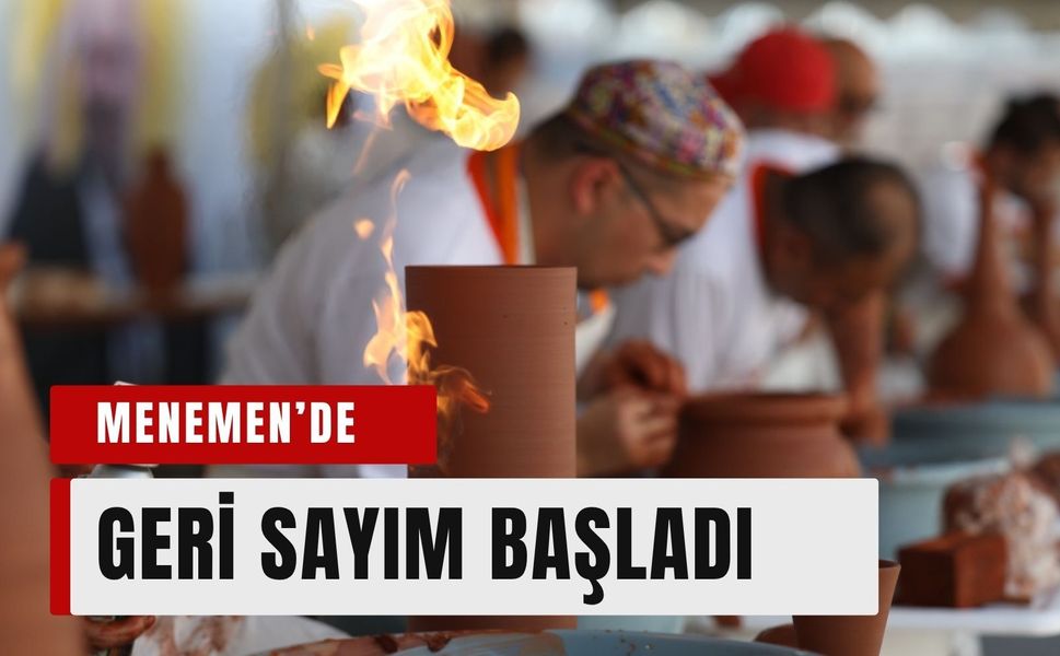 Menemen’de 5. Uluslararası Çömlek Festivali için geri sayım başladı
