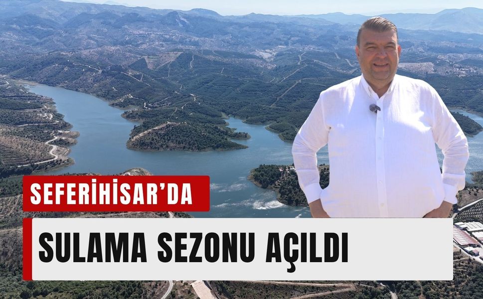 Seferihisar’da üreticiye sezonluk su desteği başladı