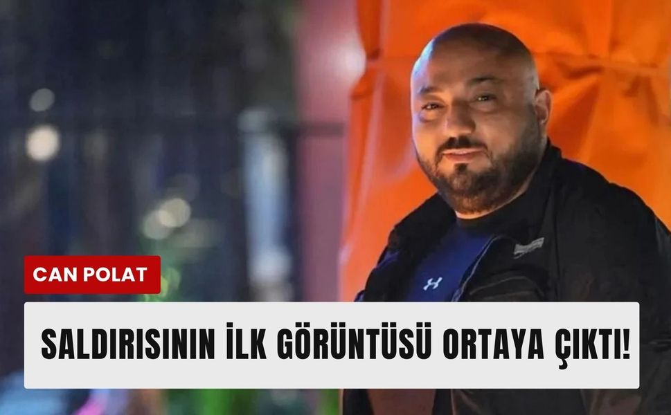 Alaçatı'da Can Polat'a saldırı anından ilk görüntü