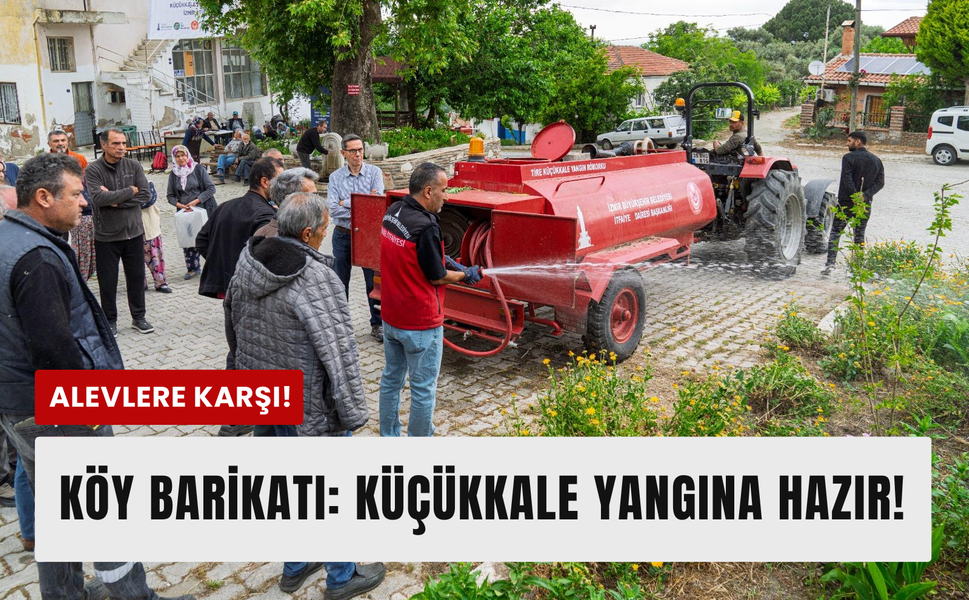 Yangın riskine karşı tam hazırlık!