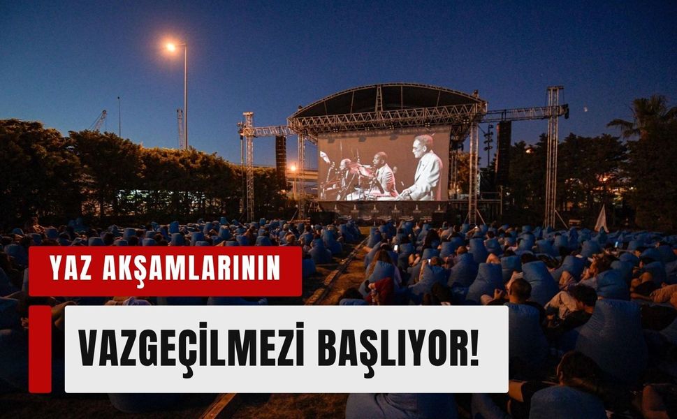 İzmir'de yaz akşamlarının vazgeçilmezi başlıyor!