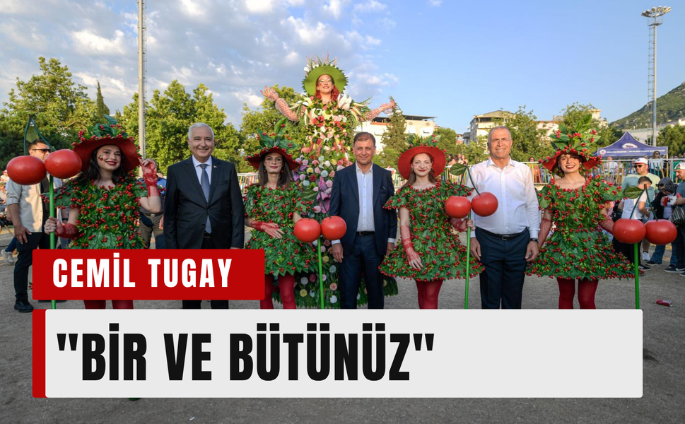 Kemalpaşa’da Altın Kiraz coşkusu: Tugay gençlere seslendi
