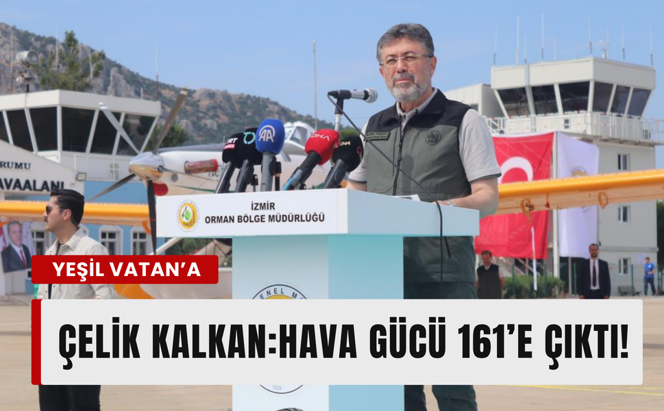 İzmir’de dev filo açıklandı: Yangına karşı büyük üs!