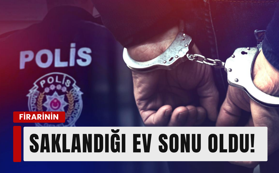 25 yıl 6 ay hapis cezası bulunan hükümlü Karabağlar'da yakalandı!