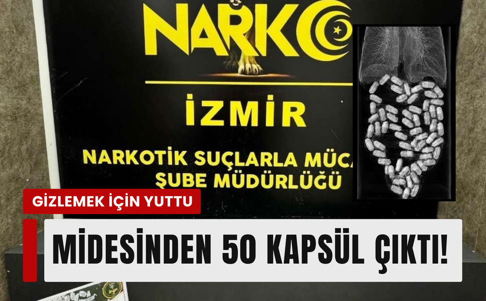 İzmir Havalimanı'nda yasaklı madde kuryesi yakalandı!