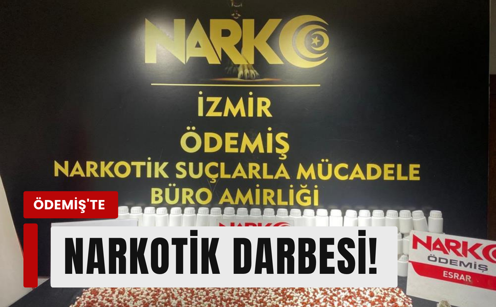 Ödemiş'te *yuşturucu operasyonu: 55 şüpheliden 30'u tutuklandı!