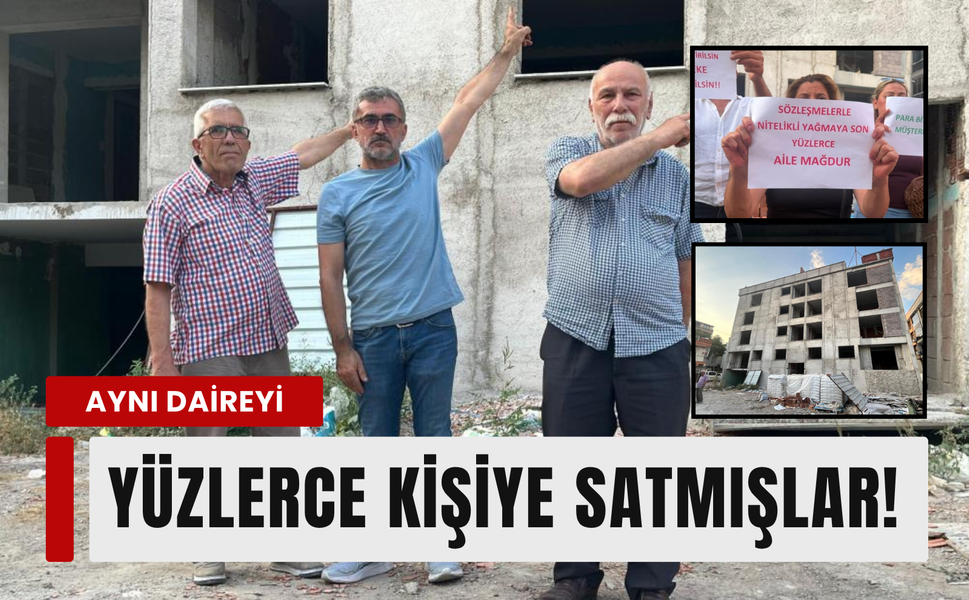 Karşıyaka'da aynı daire birden fazla kişiye satıldı iddiası!