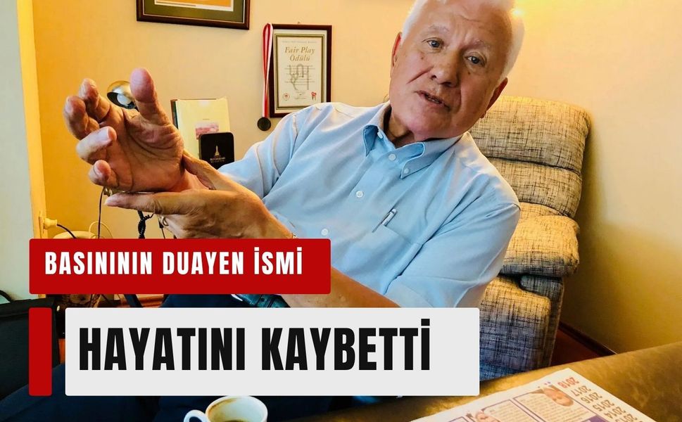 İzmir basınının duayen ismi Çetin Gürel hayatını kaybetti