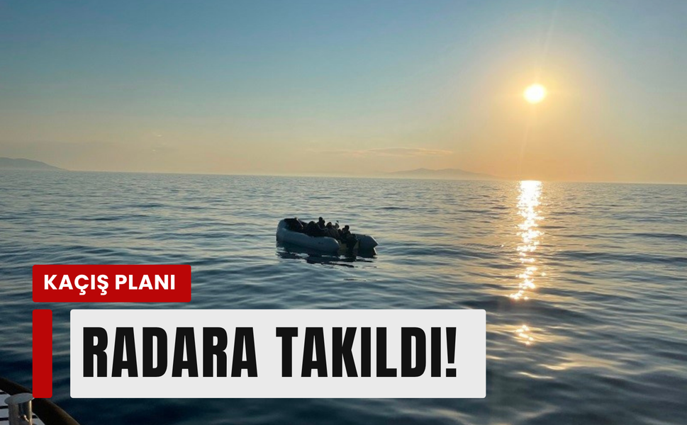 Çeşme'de kaçış planı: Radara yakalandılar!