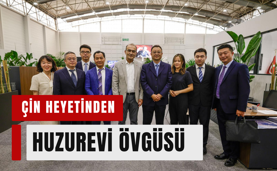 Çin heyetinden Büyükşehir'in huzurevine tam not