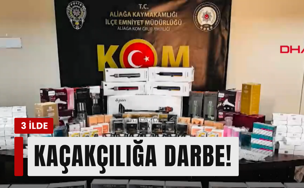 İzmir merkezli dev operasyon!