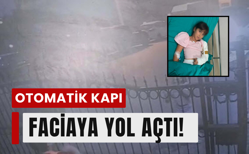 İzmir'de otomatik kapı faciası: 11 yaşındaki çocuğun kolu kırıldı!