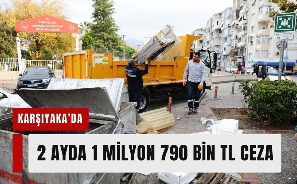Karşıyaka’da kaçak atığa kameralı takip