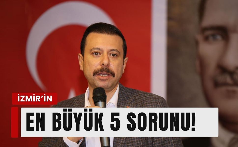 Mahmut Atilla Kaya araştırma sonuçlarını açıkladı: İzmir'in ilk 5 sorunu belli oldu!