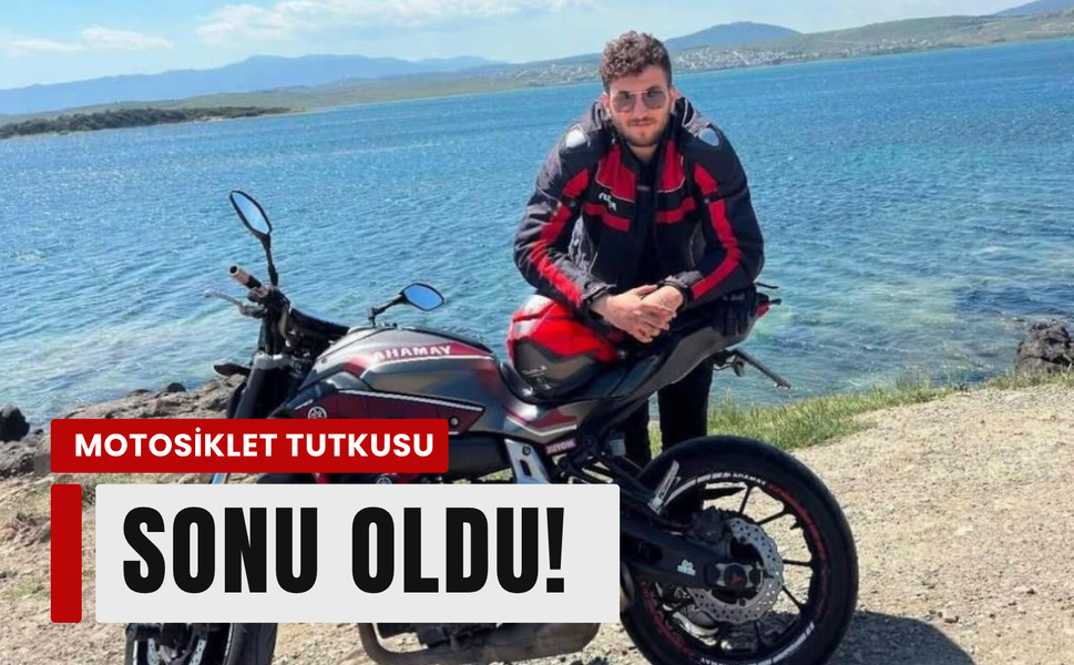 Aliağa’da feci kaza: Genç motosiklet eğitmeni hayatını kaybetti!