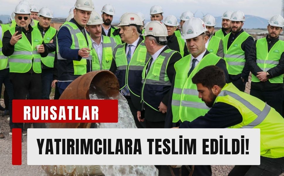 Dikili OTB'de dev adım: İlk ruhsatlar yatırımcılara teslim edildi!