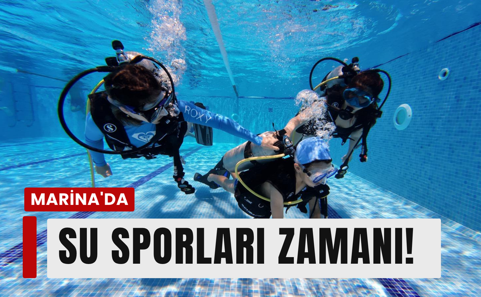 İzmir Marina’da yaz boyunca eğitimleri başladı!