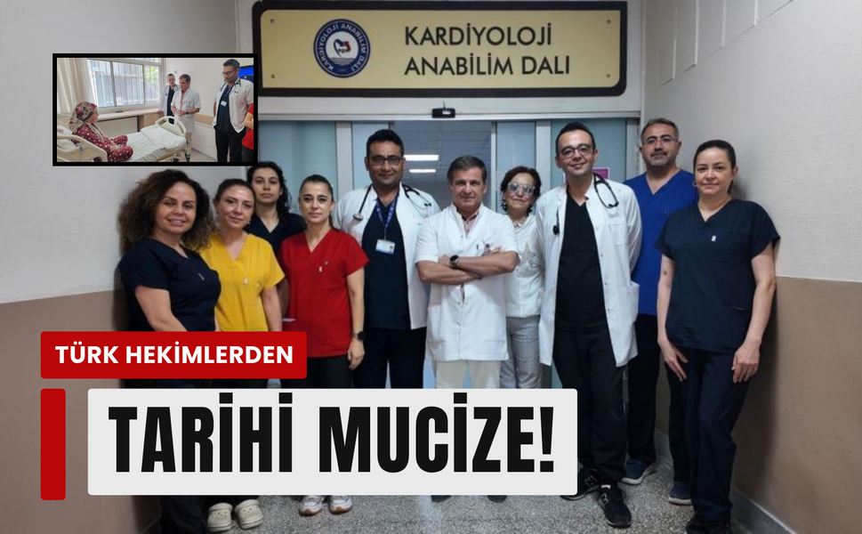 Ege Üniversitesi'nden Türkiye'de bir ilk! Kritik kalp operasyonunda büyük başarı!