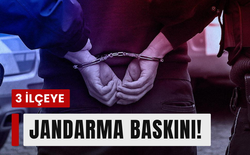 İzmir’de 3 ilçede büyük operasyon!!