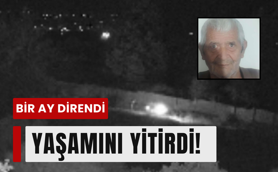 Motosiklet çarptı, yaşlı adam kurtulamadı!