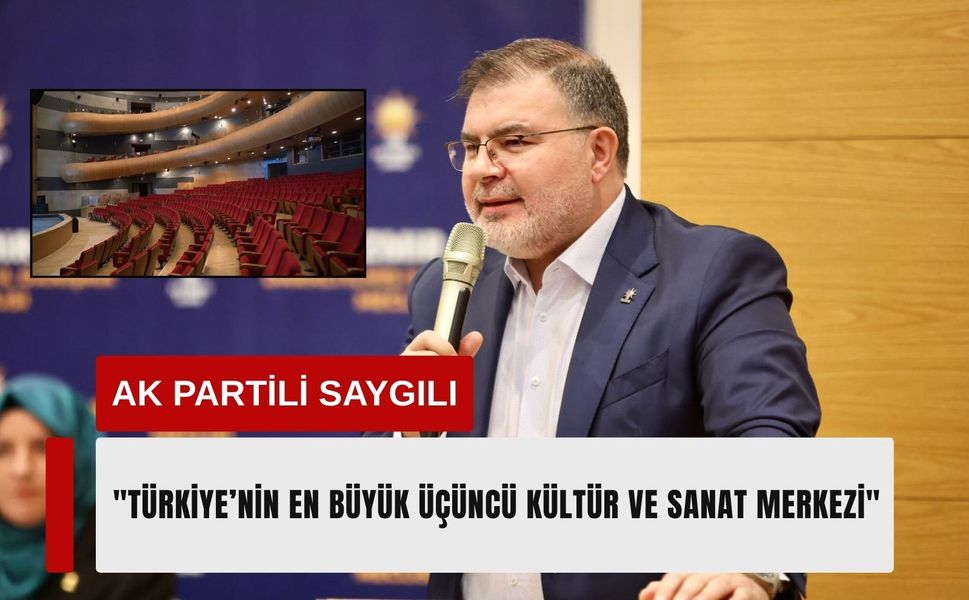 AK Partili Saygılı’dan Bornova Kültür Merkezi paylaşımı