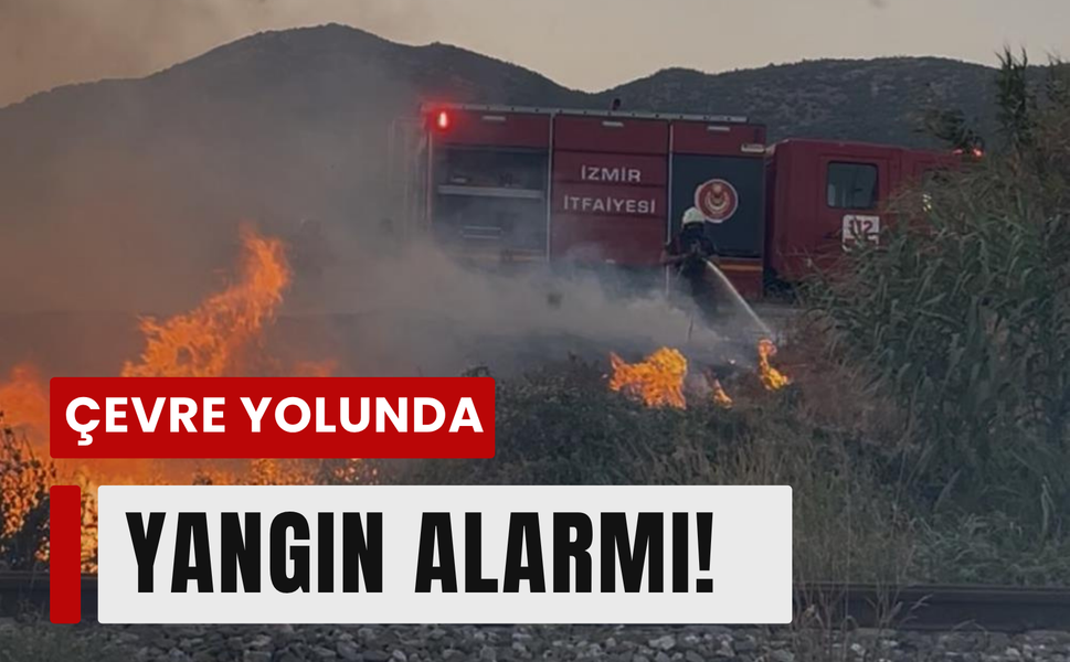 Bayındır’da alevler yükseldi!