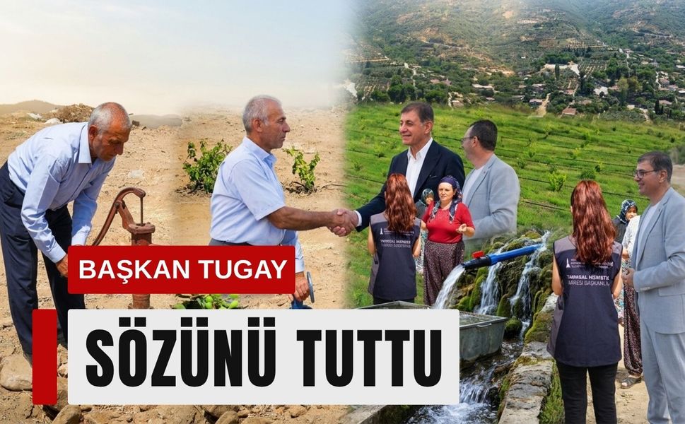 Beydağ’da 30 yıllık sulama sorunu çözüldü