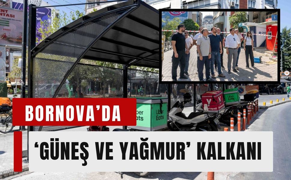 Bornova'da hem kuryeleri hem vatandaşları sevindiren hamle