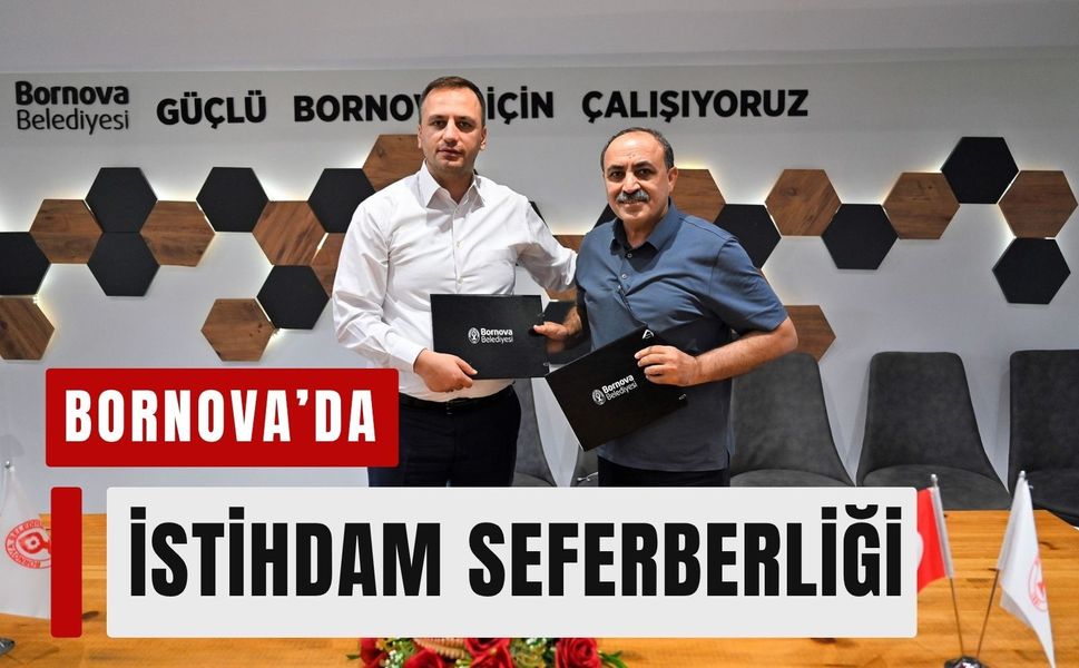 Bornova’da istihdam seferberliği