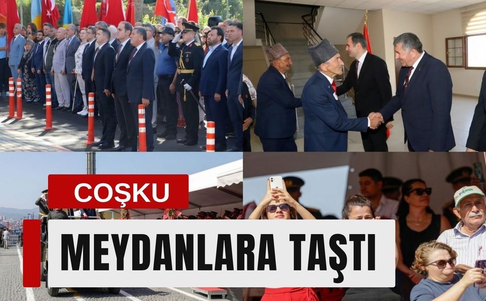 İzmir’de 30 Ağustos coşkusu meydanlara taştı