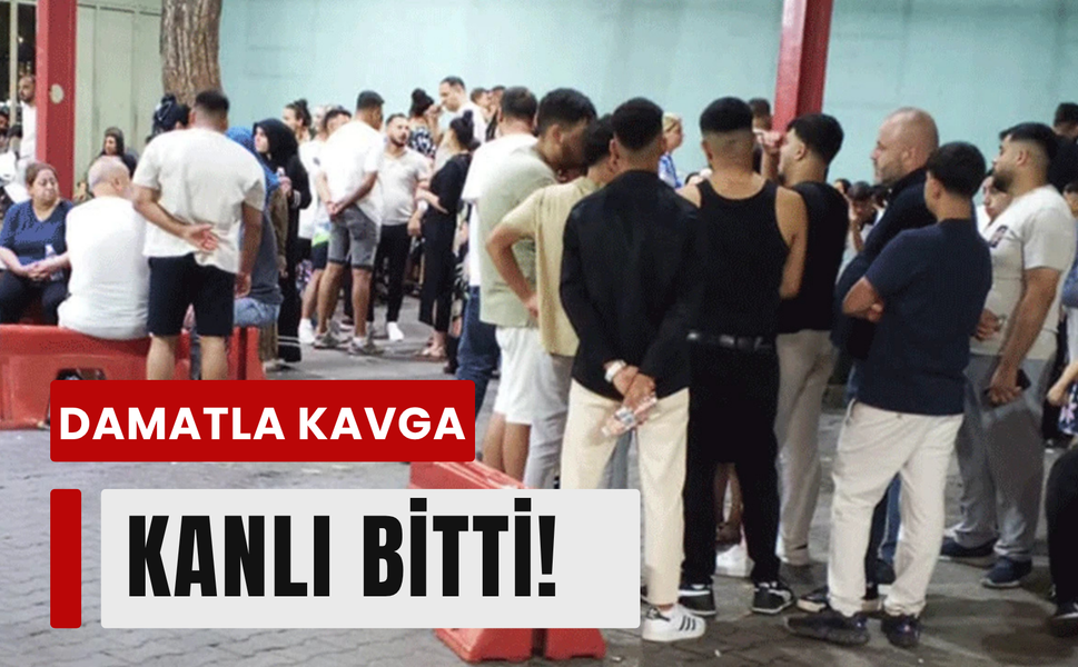 Damat-bakkal kavgasında 2 yaralı!
