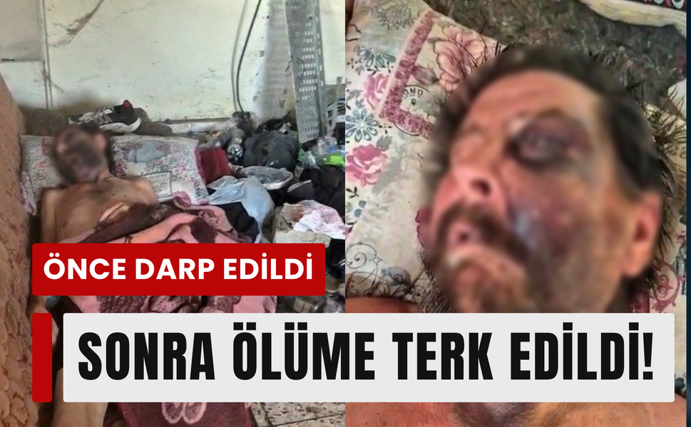 Önce darp edildi, sonra metruk binaya terk edildi!