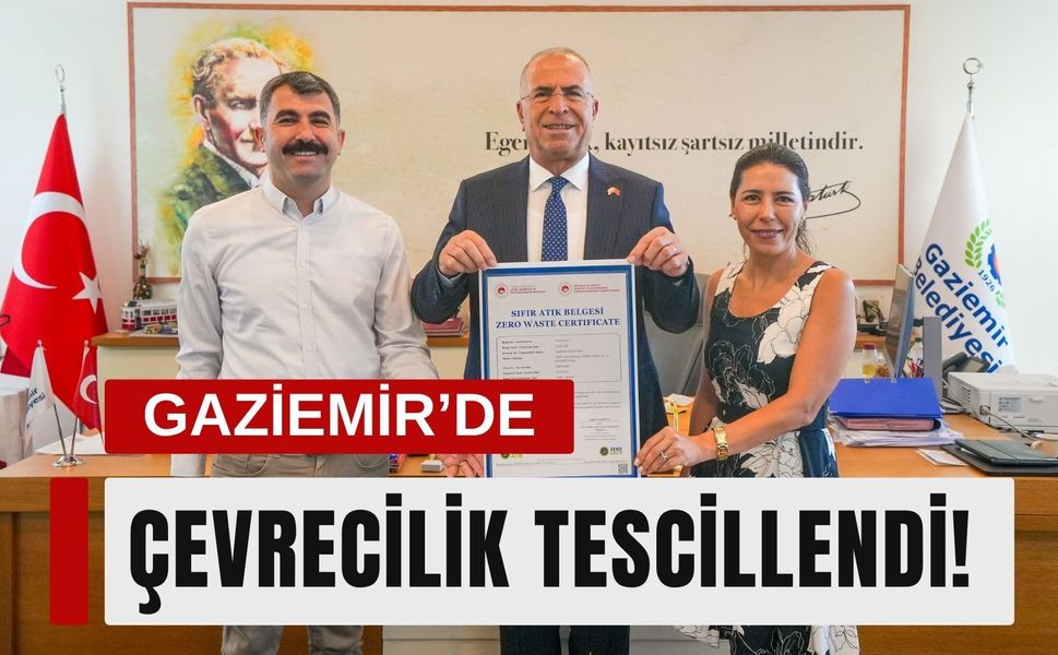 Gaziemir’de geri dönüşümde dikkat çeken başarı!