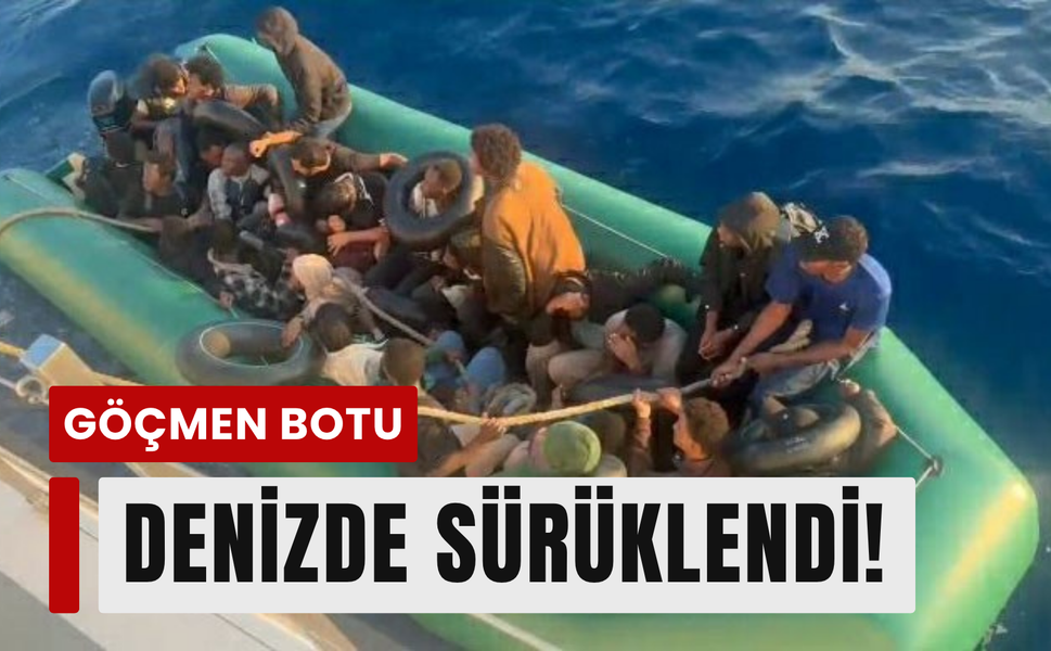 Seferihisar açıklarında can pazarı!