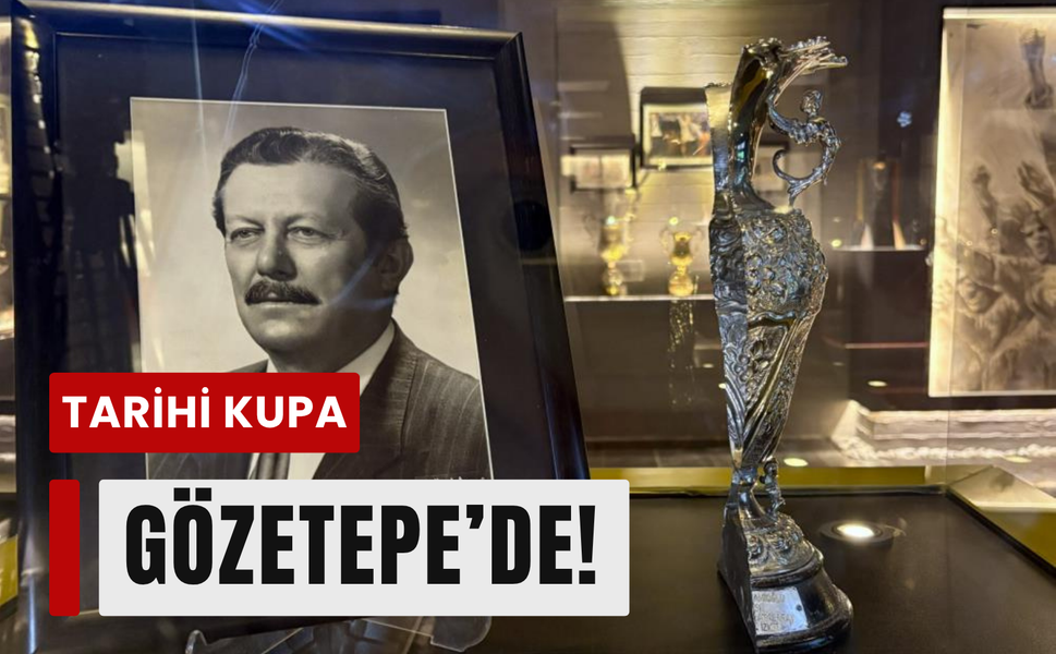 53 yıl önce tarihe geçen kupa Göztepe'de!