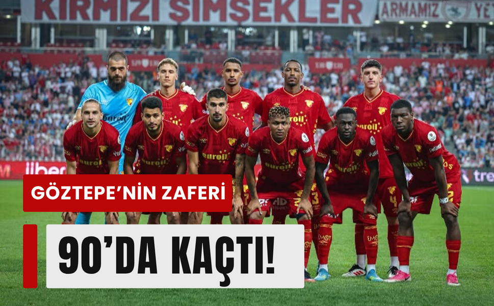 Göztepe Samsun’da 3-3’lük beraberlik!
